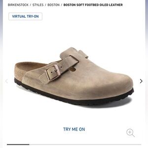 Birkenstock Boston Soft Footbed